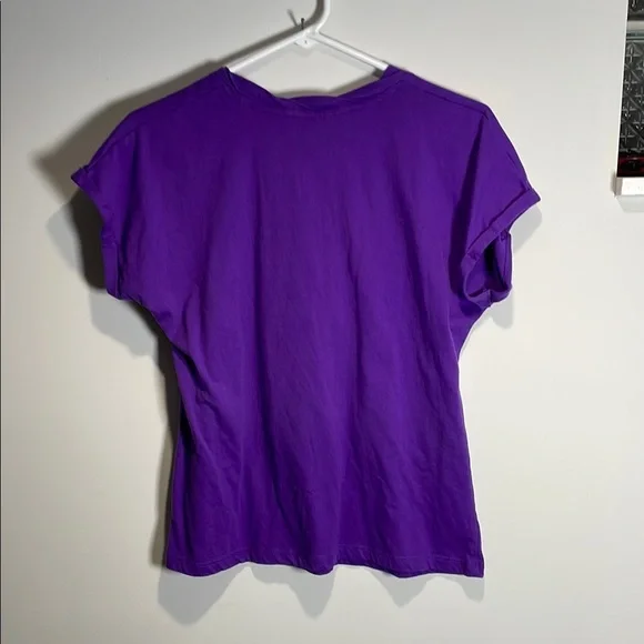 Disney Limited Edition Purple Tee with Fantasy Castle Design - Picture 8 of 8